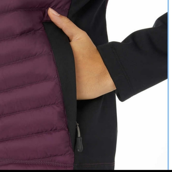 32 degrees ladies mixed media jacket - Picture 5 of 6